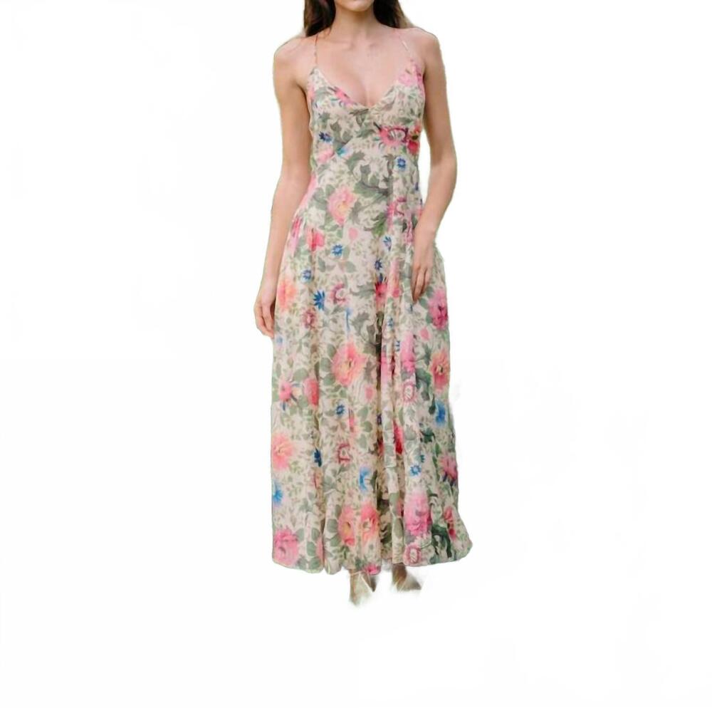 NEW LOVE THE LABEL fiorella maxi dress in milla floral print